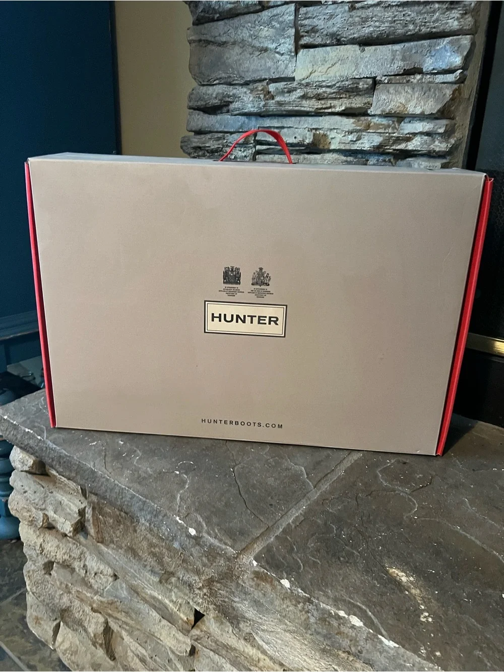 Hunter Blue Rain Boots Brand new in the box